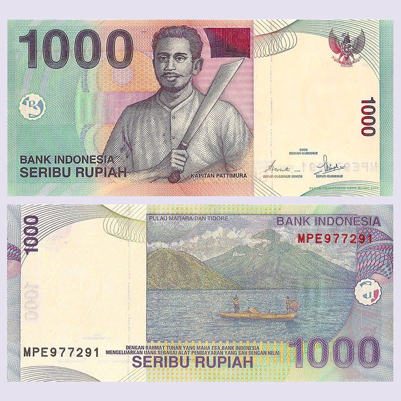 Indonesia - Billete 1.000 Rupias 2008