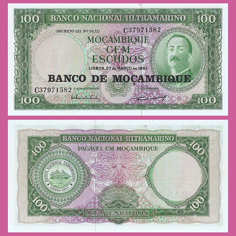 Mozambique - Banknote 100 Escudos 1976