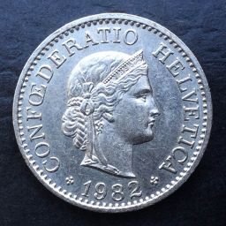 Switzerland - Coin 10 Rappen 1982