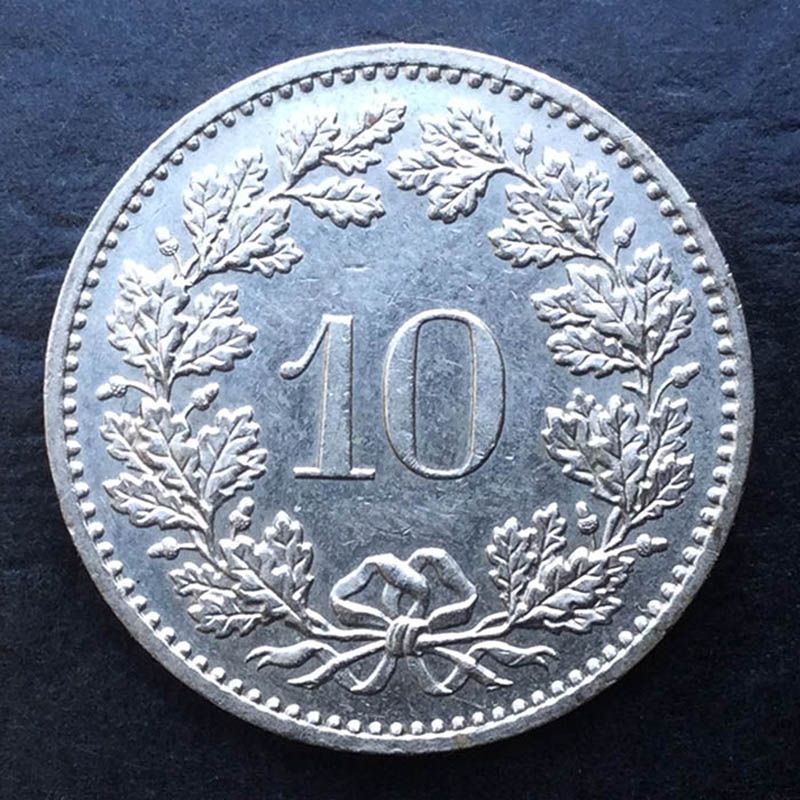 Switzerland - Coin 10 Rappen 1982