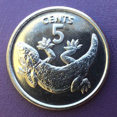 Kiribati - Coin 5 cents 1979