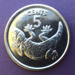 Kiribati - Moneda 5 centavos 1979