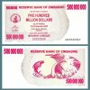 Zimbabue - Billete 500.000.000 Dólares 2008