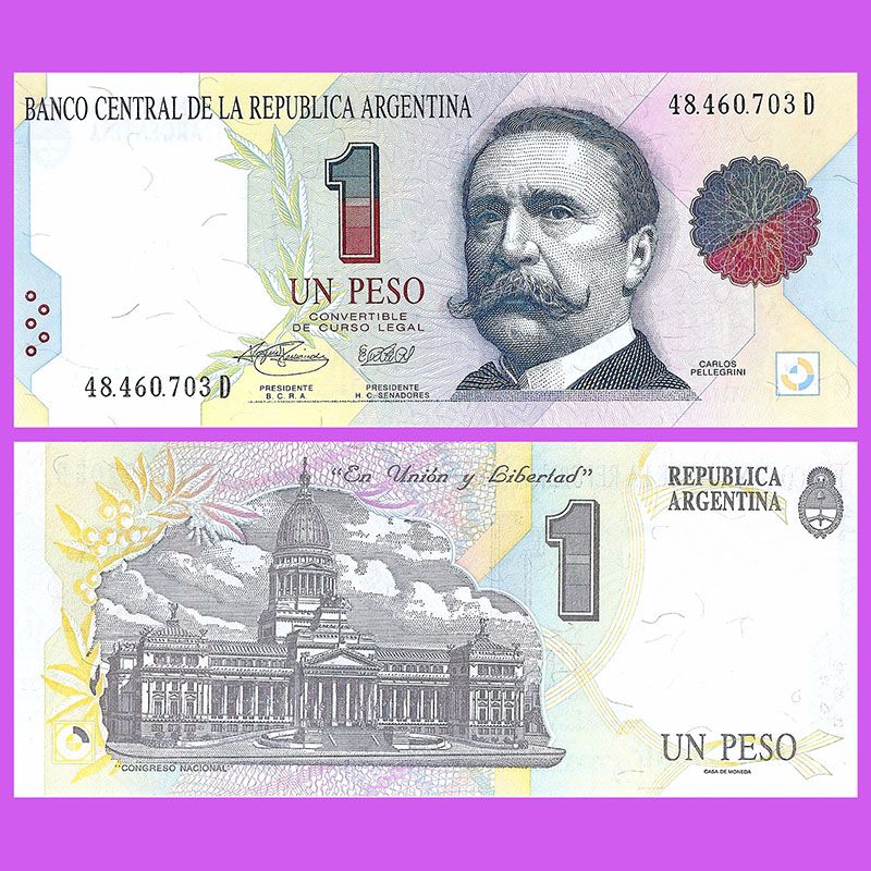 Argentina - Banknote 1 Convertible peso 1994 (3009a)