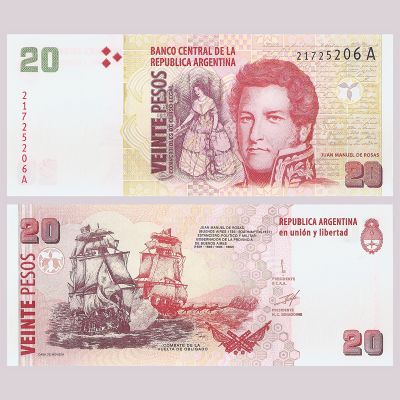 Argentina - Banknote 20...