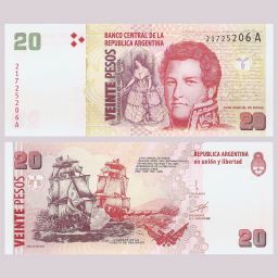 Argentina - Banknote 20 Pesos convertibles 2000