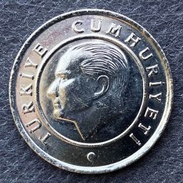 Turquía - Moneda 25 kurus 2015