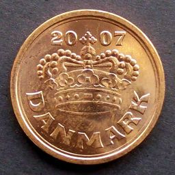 Denmark - Coin 50 Ore 2007