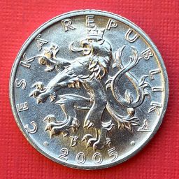 República Checa - Moneda 50 Haleru 2005