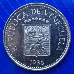 Venezuela - Moneda 5 céntimos 1986