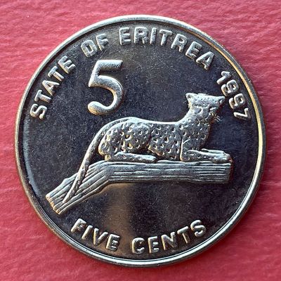 Eritrea - Moneda 5 centavos...