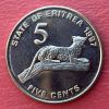 Eritrea - Coin 5 cents 1997