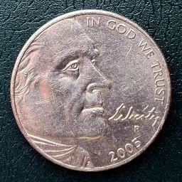 Estados Unidos - Moneda 5 centavos 2005 (P)