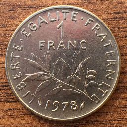 Francia - Moneda 1 Franco 1978