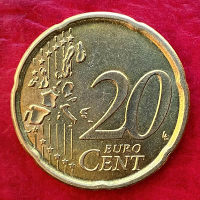 Spain - Coin 20 Eurocents 1999
