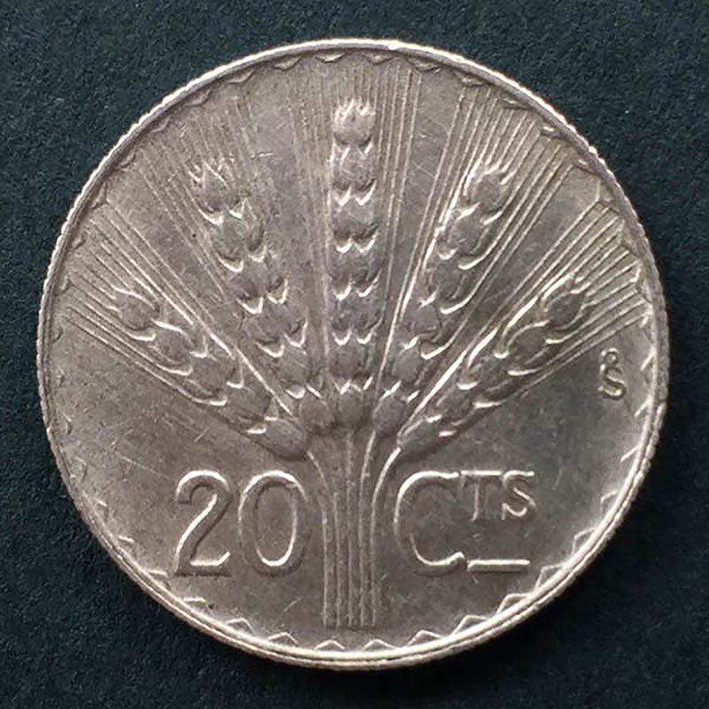 Uruguay - Moneda 20 centésimos 1942