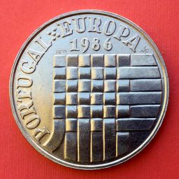 Portugal - Moneda 25 Escudos 1986 - CEE