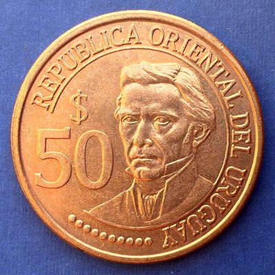 Uruguay - Coin 50 Pesos 2011