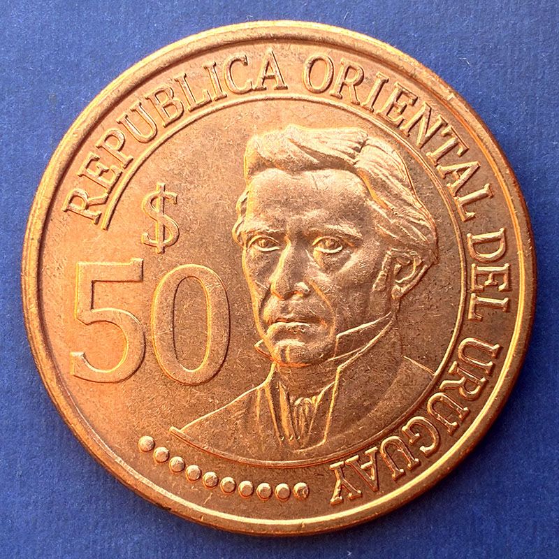 Uruguay - Coin 50 Pesos 2011