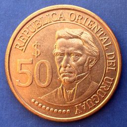 Uruguay - Coin 50 Pesos 2011