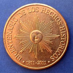 Uruguay - Moneda 50 Pesos 2011