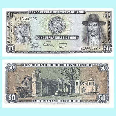 Peru - Banknote 50 Soles de...