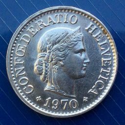 Switzerland - Coin 10 Rappen 1970