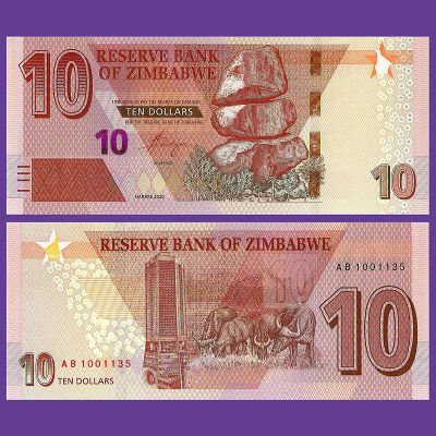 Zimbabwe - Banknote 10...