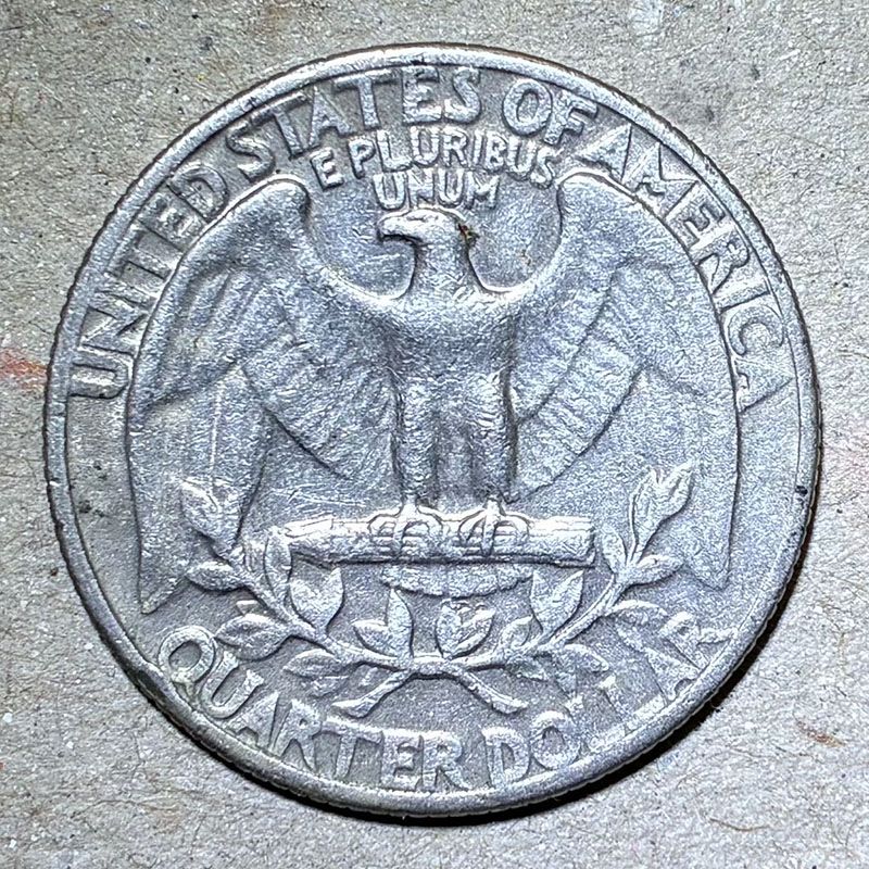 Estados Unidos - Moneda 25 centavos 1966