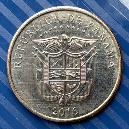 Panama - Coin 1/4 Balboa 2016 (colored)