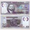 Mozambique - Billete 20 Meticais 2011