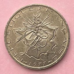 Francia - Moneda 10 Francos 1977