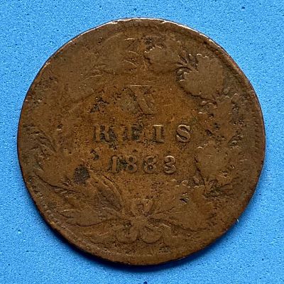 Portugal - Moneda 10 Reis 1883