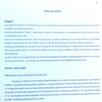 Cuartillos de Lima y Potosí