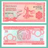 Burundi - Billete 20 Francos 2007