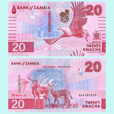 Zambia - Banknote 20 Kwacha...