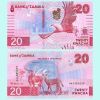 Zambia - Billete 20 Kwacha 2024