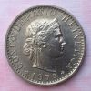 Suiza - Moneda 20 Rappen 1974