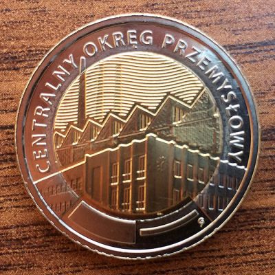 Polonia - Moneda 5 Zlotych...