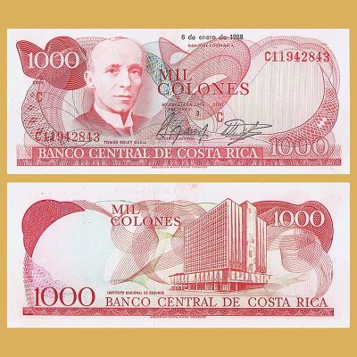 Costa Rica - Billete 1.000...