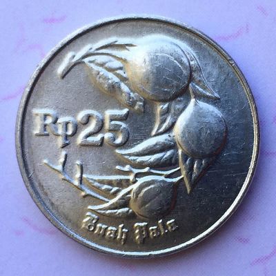 Indonesia - Moneda 25...