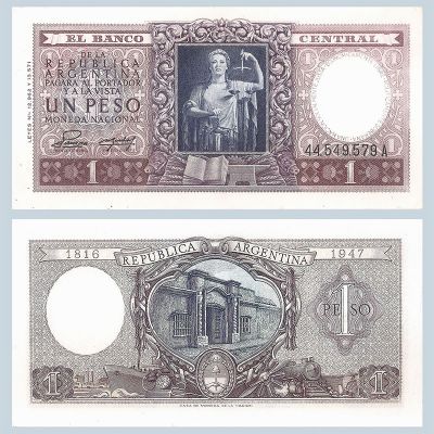 Argentina - Billete 1 Peso...