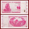 Zimbabwe - Banknote 10 Dollars 2009