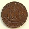 Gran Bretaña - Moneda 1/2 Penique 1941
