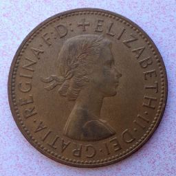 Gran Bretaña - Moneda 1 Penique 1967