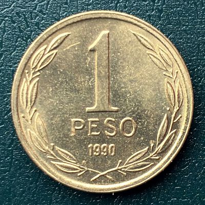 Chile - Moneda 1 Peso 1990