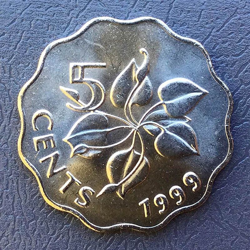 Swaziland - Coin 5 cents 1999