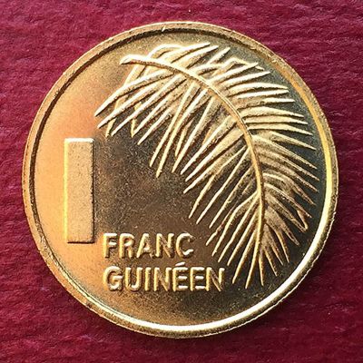 Guinea - Moneda 1 Franco 1985