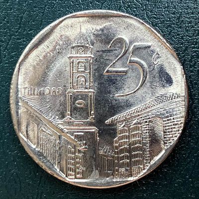 Cuba - Moneda 25 centavos 2008