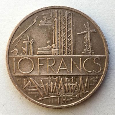 Francia - Moneda 10 Francos...